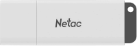 Флеш Диск Netac 8Gb U185 NT03U185N-008G-20WH USB2.0 белый