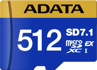 Флеш карта microSDXC 512GB A-Data UD512GEX3L1-C Premier Extreme V30 w/o adapter