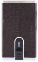 Чехол для кредитных карт Piquadro Black Square PP4825B3R/TM коричневый натур.кожа