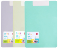 Папка-планшет Deli Bali EF408 полиэтилентерефталат ассорти самозащ.клип