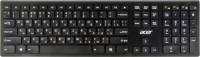 Клавиатура Acer OKR020 черный USB беспроводная slim Multimedia (ZL.KBDEE.004)