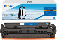 Картридж лазерный G&G GG-CF401A CF401A голубой (1400стр.) для HP CLJ M252/252N/252DN/252DW/M277n/M277DW с чипом