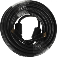 Кабель аудио-видео Ningbo HDMI (m)/HDMI (m) 10м. феррит.кольца позолоч.конт. черный (HDMI-10M-MG(VER1.4))