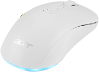 Мышь Acer OMR311 белый оптическая 2400dpi беспров. BT/Radio USB 7but (ZL.MCECC.034)