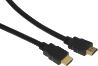 Кабель аудио-видео Cactus CS-HDMI.1.4-3 HDMI (m)/HDMI (m) 3м. позолоч.конт. черный