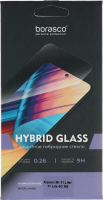Защитное стекло для экрана BoraSCO для Xiaomi Mi 11 Lite гибридная 1шт. (40206)