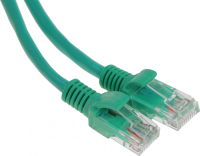 Патч-корд Premier PP12-2M/G 1000Гбит/с UTP 4 пары cat.5E CCA molded 2м зеленый RJ-45 (m)-RJ-45 (m)