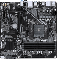 Материнская плата Gigabyte B450M D3HP WF6E Soc-AM4 AMD B450 4xDDR4 mATX AC`97 8ch(7.1) GbLAN RAID+HDMI+DP