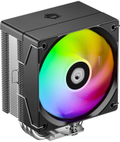 Устройство охлаждения(кулер) ID-Cooling SE-903-XT V2 ARGB Soc-AM5/AM4/1200/1700/1851 серебристый/черный 4-pin 14-29.1dB Al+Cu 150W 390gr Ret (SE-903-XT V2 ARGB)
