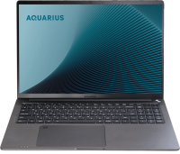 Ноутбук Aquarius CMP NS636 Core i5 1235U 16Gb SSD512Gb Intel Iris Xe graphics 16" IPS FHD+ (1920x1200) без ОС black WiFi BT Cam (NS6361513116S151SCN2TNNNN2)