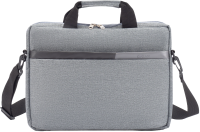 Сумка для ноутбука 14.5" Digma N-370 серый/черный полиэстер (N370GBK)
