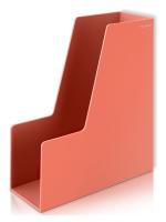 Лоток вертикальный Deli ENS022PINK Nusign для бумаг A4 розовый пластик