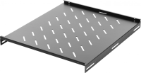 Полка стационарная Lanmaster TWT-CBB-S4-8/60 1U нагр.:60кг. 19" 550мм черный (упак.:1шт)