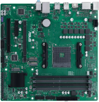Материнская плата Asus PRO B550M-C/CSM Soc-AM4 AMD B550 4xDDR4 mATX AC`97 8ch(7.1) GbLAN RAID+HDMI+DP