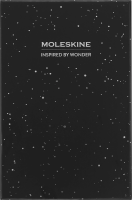 Блокнот Moleskine LIMITED EDITION NASA-INSPIRED SKBOXL7063S1 Large 130х210мм 176стр. линейка подар.кор. серебристый Moon