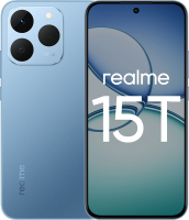 Смартфон Realme RMX5111 15T 128Gb 8Gb голубой моноблок 3G 4G 2Sim 6.57" 1080x2372 Android 15 50Mpix 802.11 a/b/g/n/ac NFC GPS GSM900/1800 GSM1900 Protect microSD max2048Gb