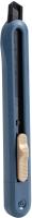 Нож канцелярский Deli ENS063-BL Nusign шир.лез.9мм фиксатор сталь синий