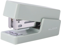 Степлер мини Deli ENS083GREEN ENS083 Linfini N10 24/6 (15листов) зеленый 15скоб металл/пластик блистер