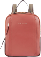 Рюкзак женский Piquadro Circle CA5566W92/ARTM терракотовый/кофейный натур.кожа