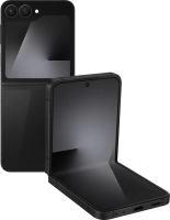 Смартфон Samsung SM-F761B Galaxy Z Flip7 FE 256Gb 8Gb черный раскладной 3G 4G 1Sim 6.7" 1080x2640 Android 16 50Mpix 802.11 a/b/g/n/ac/ax NFC GPS GSM900/1800 GSM1900 Protect