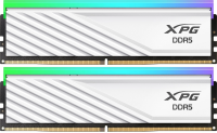 Память DDR5 2x16GB 6400MHz A-Data AX5U6400C3216G-DTLABRWH XPG Lancer Blade RGB RTL Gaming PC5-51200 CL32 DIMM UDIMM ECC 288-pin 1.4В kit dual rank с радиатором Ret