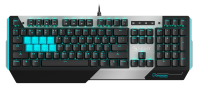 Клавиатура A4Tech B865 механическая серый/черный USB for gamer LED (B865 ICE BLUE) кабель 1.8м