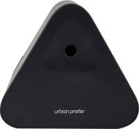 Точилка для карандашей механическая Kw-Trio 031GA-BLK 1 отверстие пластик черный