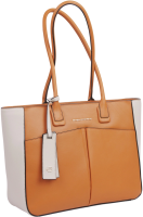 Деловая сумка женская Piquadro Ashley BD6461W134/AR с отделением для ноутбука 14" охра натур.кожа