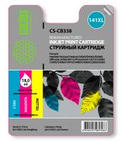 Картридж струйный Cactus CS-CB338 №141XL многоцветный (18мл) для HP DJ D4263/D4363/D5360/DJ J5783/J6413/PS C4273/C4283/C4343/C4383/C4473/C4483/C4583/C5283/D5363 с чипом