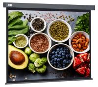 Экран Cactus 84" 150x150см Wallscreen CS-PSW-150X150-SG 1:1 настенно-потолочный рулонный серый