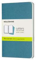 Блокнот Moleskine CAHIER JOURNAL CH013B44 Pocket 90x140мм обложка картон 64стр. нелинованный голубой (3шт)