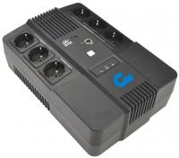 Источник бесперебойного питания Связь Инжиниринг СИПБ08БА.6-11/ЛИ Schuko 480Вт 800ВА черный