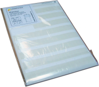 Маркер Lanmaster LAN-MCL-20X13X10 20x13мм полиэстр (упак:50шт) для лазерных принтеров белый