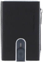 Чехол для кредитных карт Piquadro Modus Special PP5585MOSR/N черный натур.кожа