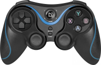 Геймпад Defender Blaster черный Bluetooth Беспроводной виброотдача (в компл.:держатель для смартфона/кабель USB) (64283)