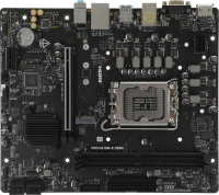 Материнская плата MSI PRO H610M-E DDR4 Soc-1700 Intel H610 2xDDR4 mATX AC`97 8ch(7.1) GbLAN+VGA+HDMI