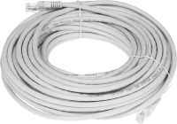 Патч-корд Rexant 18-1011 UTP RJ-45 вил.-вилка RJ-45 кат.5E 20м серый ПВХ