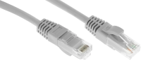 Патч-корд Sysmatrix PC 4545.5EU26.5LSZHGY U/UTP RJ-45 вил.-вилка RJ-45 кат.5E 5м серый LSZH