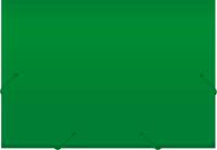 Портфель Бюрократ -BPR6GRN 6 отдел. A4 пластик 0.7мм зеленый