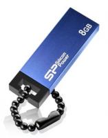 Флеш Диск Silicon Power 8Gb Touch 835 SP008GBUF2835V1T USB2.0 серый