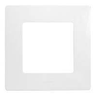Рамка Legrand Etika 672501 накладная 1x ABS пластик белый