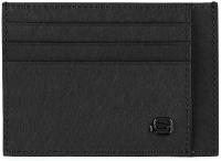 Чехол для кредитных карт Piquadro Black Square PP2762B3R/N черный натур.кожа
