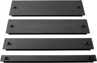 Фальш-панель Lanmaster LAN-DC-TLMFP-1U выс.45мм 1U черный