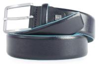 Ремень мужской Piquadro Blue Square CU5258B2/BLU2 регулир. 125х3.5см синий натур.кожа