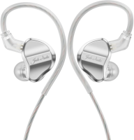 Гарнитура внутриканальные Fiio JD1 1.2м серебристый проводные крепление за ухом (80004230)