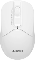 Мышь A4Tech Fstyler FG12S белый оптическая 1200dpi silent беспров. USB 3but