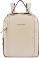 Рюкзак женский Piquadro Circle CA5566W92/BECU бежевый/кофейный натур.кожа