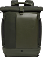 Рюкзак Piquadro Sync CA7190W145/VE хаки натур.кожа/нейлон