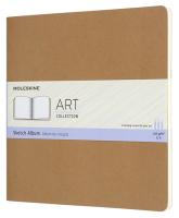 Блокнот для рисования Moleskine ART CAHIER SKETCH ALBUM ARTSKA5P3 190x190мм обложка картон 88стр. бежевый