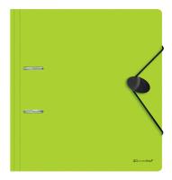 Папка-регистратор Silwerhof 355051 A4 70мм полифом салатовый